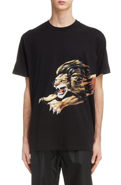 givenchy lion shirt|givenchy t shirts.